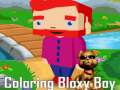 Gra Kolorowanie Bloxy Chłopca w Internecie