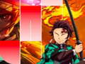 Gra Anime Kimetsu no Demon Slayer Kafelki Pianina w Internecie