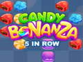 Gra Candy Bonanza: 5 w Rzędzie w Internecie