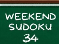 Gra Sudoku Weekend 34 w Internecie