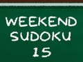 Gra Sudoku Weekend 15 w Internecie