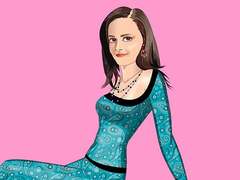 Gra Ubierz Alexis Bledel w Internecie