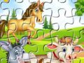 Gra Puzzle z Zwierzętami Na Farmie w Internecie