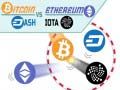 Gra Bitcoin kontra Ethereum w Internecie