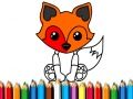 Gra Książka do Kolorowania Lis w Internecie