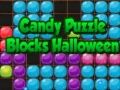 Gra Halloween Cukierkowe Bloki Puzzle w Internecie