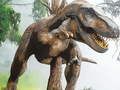 Gra Puzzle Mięsożerny Tyranozaur Rex w Internecie