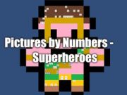 Gra Obrazki po Numerach - Superbohaterowie w Internecie Gra Obrazki po Numerach - Superbohaterowie w Internecie