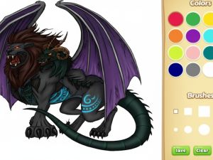 Gra Kolorowanka książki: Himmer Dragon w Internecie