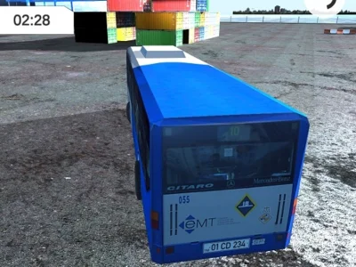 Gra Parking dla autobusów jest odblokowany w Internecie