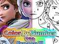 Gra Koloruj według numerów z Frozen II w Internecie