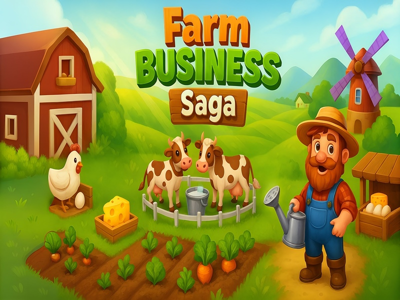 Gra Saga Farm Business w Internecie