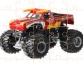 Gra Wyjątkowe Puzzle z Monster Truckiem w Internecie