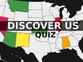 Gra Quiz na temat lokalizacji krajów Stanów Zjednoczonych w Internecie