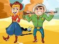 Gra Puzzle Dzikiego Zachodu Kowboje w Internecie