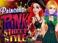 Gra Konkurs stylu ulicznego Księżniczki Punk w Internecie