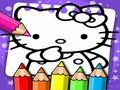 Gra Książka do kolorowania Hello Kitty w Internecie