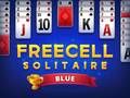 Gra Solitaire Freecell Niebieski w Internecie