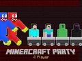 Gra MinerCraft Impreza dla 4 Graczy w Internecie