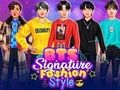 Gra Podpisowy Styl Mody BTS w Internecie