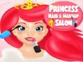 Gra Salon Fryzjerski i Makijażu Księżniczki w Internecie