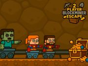 Gra Escape of Block Miners 2 graczy w Internecie