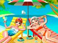 Gra Selfie na Plaży Elsy i Anny w Internecie
