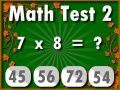 Gra Test z Matematyki 2 w Internecie