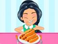 Gra Konkurs jedzenia hot-dogów Księżniczki w Internecie