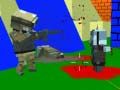 Gra Strzelanie do zombie w blokowym świecie w Internecie