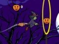 Gra Latająca czarownica Halloween w Internecie