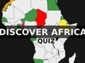 Gra Quiz o lokalizacji krajów afrykańskich w Internecie