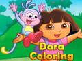 Gra Kolorowanie Dory w Internecie