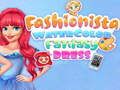 Gra Fashionista: Fantazja Rysunek Wodny Sukienka w Internecie