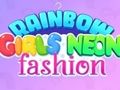 Gra Neonowa Moda Tęczowych Dziewczyn w Internecie
