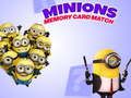 Gra Mecz kart pamięci Minionków w Internecie Gra Mecz kart pamięci Minionków w Internecie