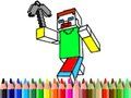 Gra Powrót do szkoły: Kolorowanie Minecraft w Internecie