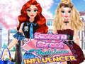 Gra Influencerzy mody ulicznej Wschodu w Internecie