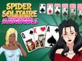 Gra Spider Solitaire Dziewczyny Manga w Internecie