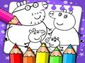 Gra Książka do kolorowania Peppa Pig w Internecie