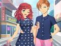 Gra Gry w ubieranie anime dla par w Internecie