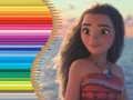 Gra Książka do kolorowania Moana w Internecie Gra Książka do kolorowania Moana w Internecie
