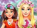 Gra Mój wymarzony modny look z florą w Internecie