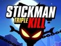 Gra Stickman Potrójne Zabicie w Internecie