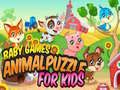 Gra Gry dla Niemowląt: Puzzle Zwierzęta dla Dzieci w Internecie