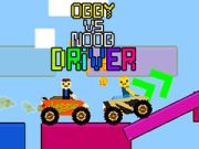 Gra Obby kontra Noob Kierowca w Internecie