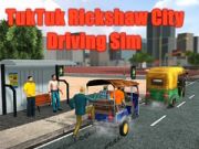 Gra Symulator Jazdy TukTuk Rickshaw w Mieście w Internecie
