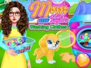 Gra Mama i Taylor piorą ubrania w Internecie Gra Mama i Taylor piorą ubrania w Internecie