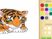 Gra Kolorowanka książka: Tigerok w Internecie