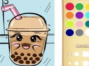 Gra Kolorowanka książka dla dzieci: herbata bob w Internecie